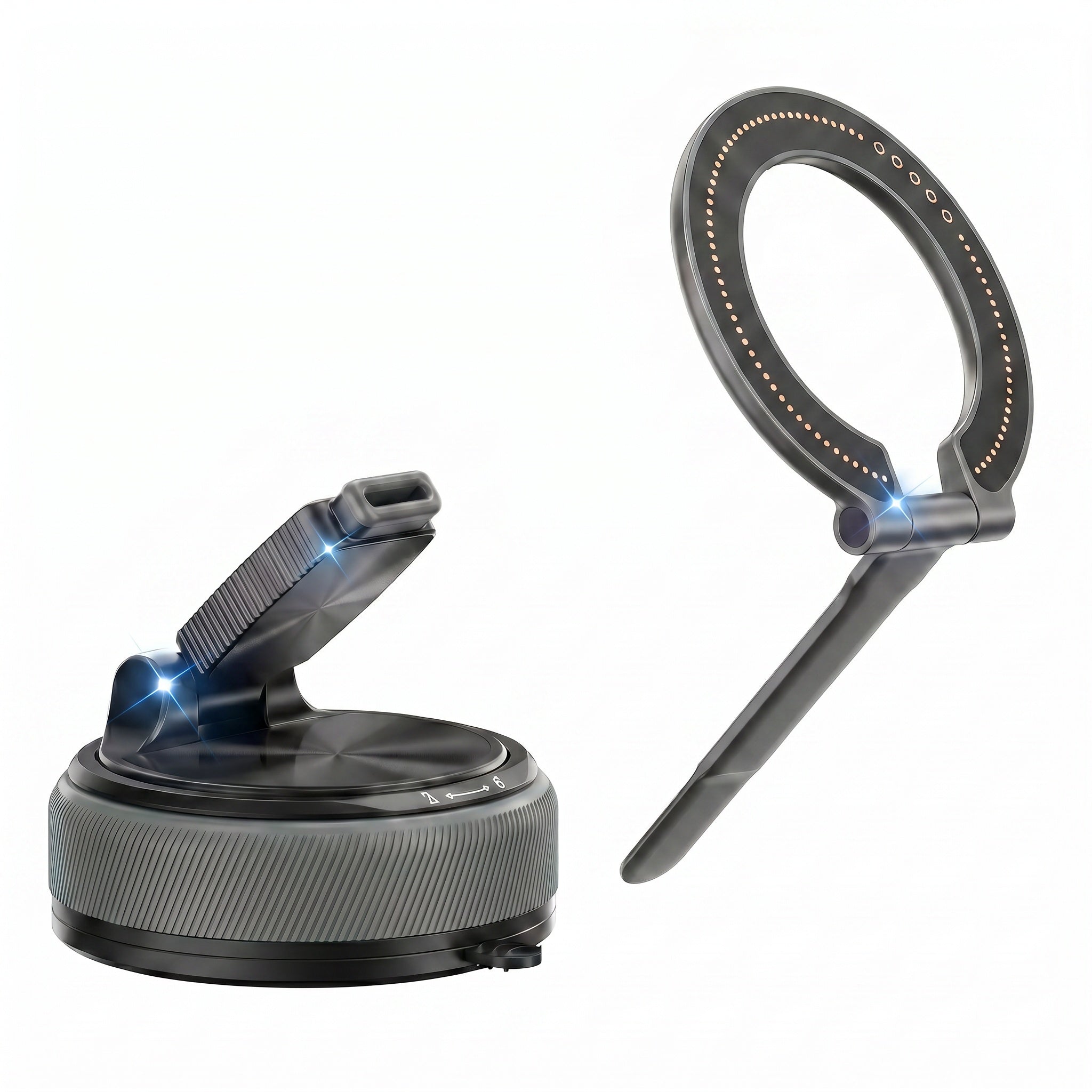 Specam 2-in-1 Magnetic Car Phone Mount & Desk Stand - Black - View 1