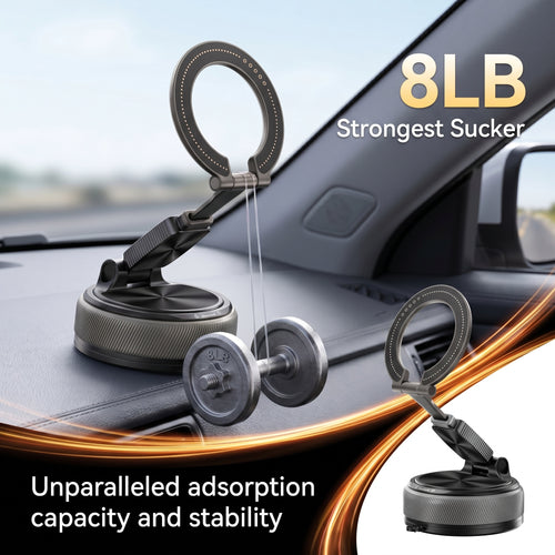 Specam 2-in-1 Magnetic Car Phone Mount & Desk Stand - Black - View 2