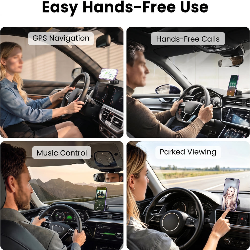 Specam S20 Magnetic Car Phone Mount - Black - View 5